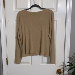 Tan sweater